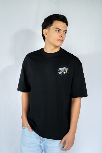 Camiseta oversize negra  - carro